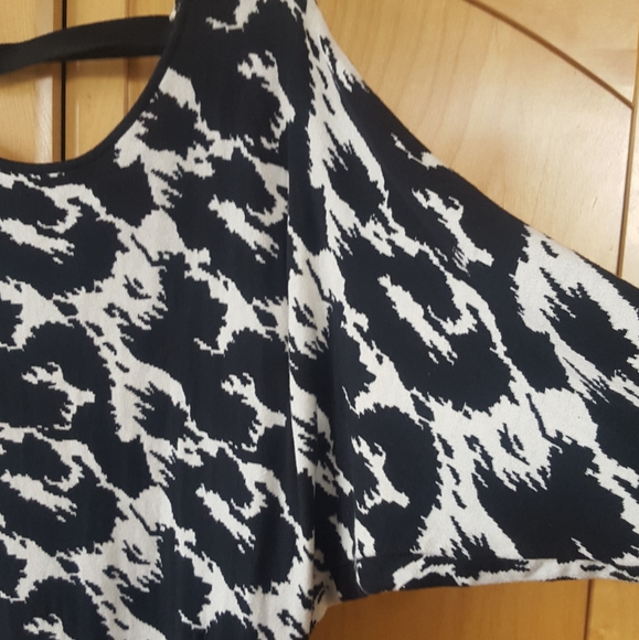 Houndstooth backless sweater dress betsey johnson - Picture 3 of 7